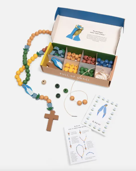 Mary's Garden Rosary Kit