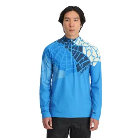 Mens Legacy Half Zip - Aether Blue