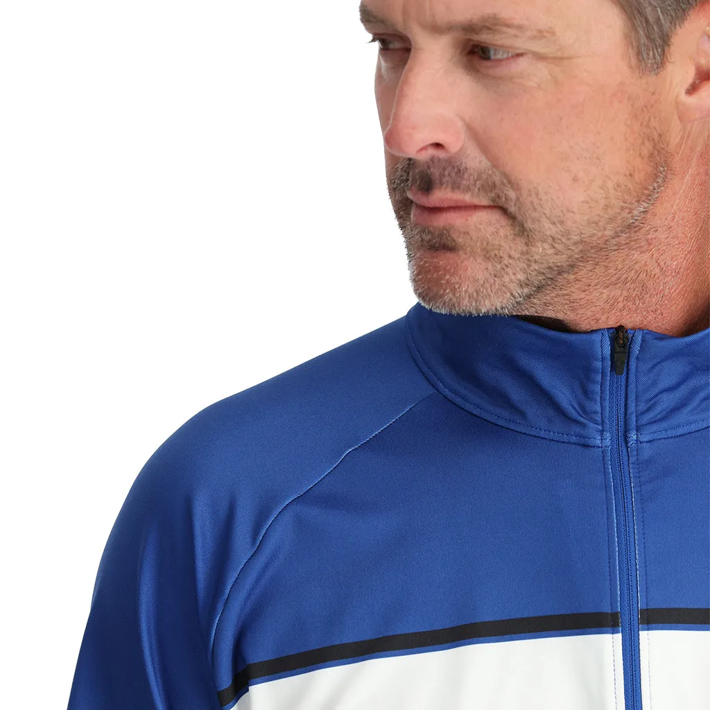 Mens Paramount Half Zip - Electric Blue