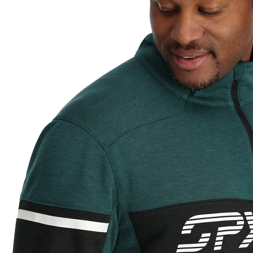 Mens Speed Fleece Half Zip - Cypress Green