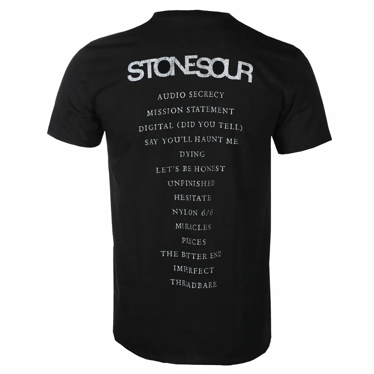 men's t-shirt Stone Sour - Audio Secrecy Square BL - ROCK OFF - STNTS02MB  -  Metal-shop