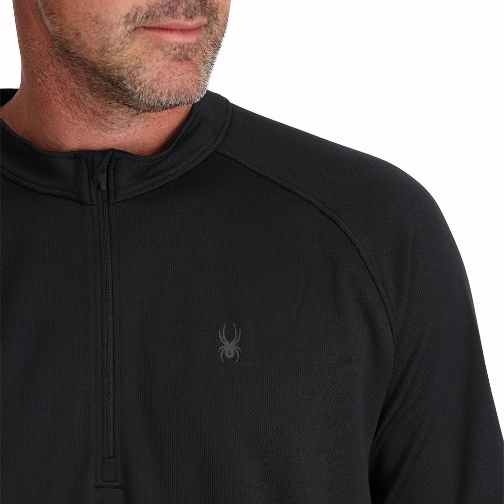 Mens Turner Half Zip - Black