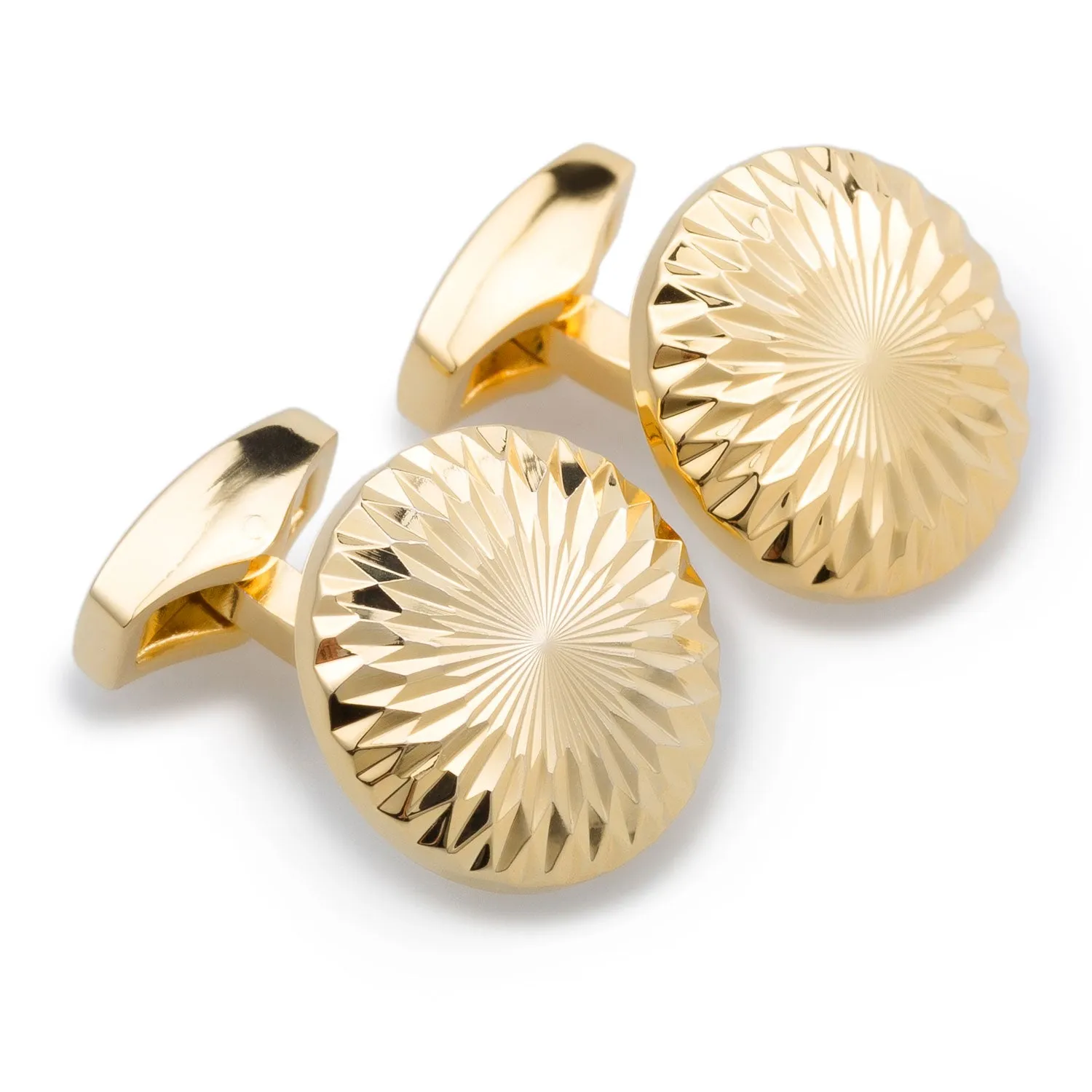 Michael Faraday Gold Cufflinks