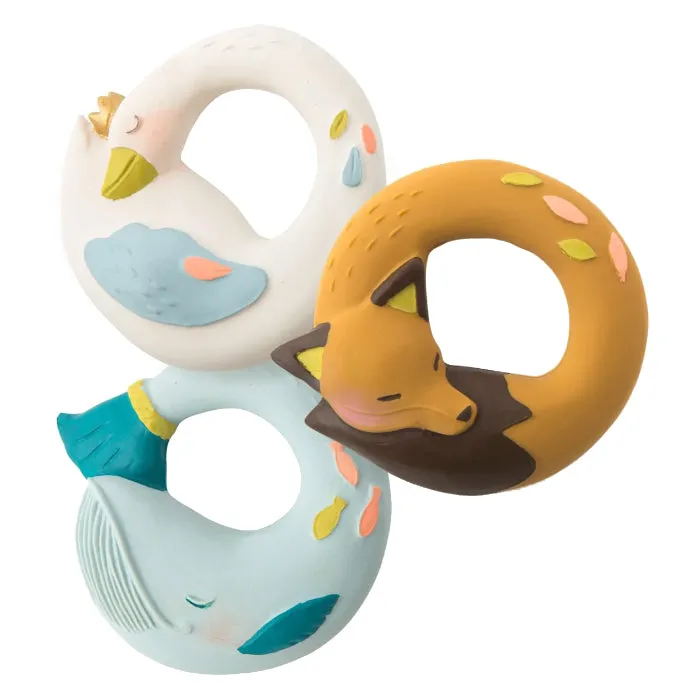 Moulin Roty Le Voyage D'Olga Chausette The Fox Teething Ring