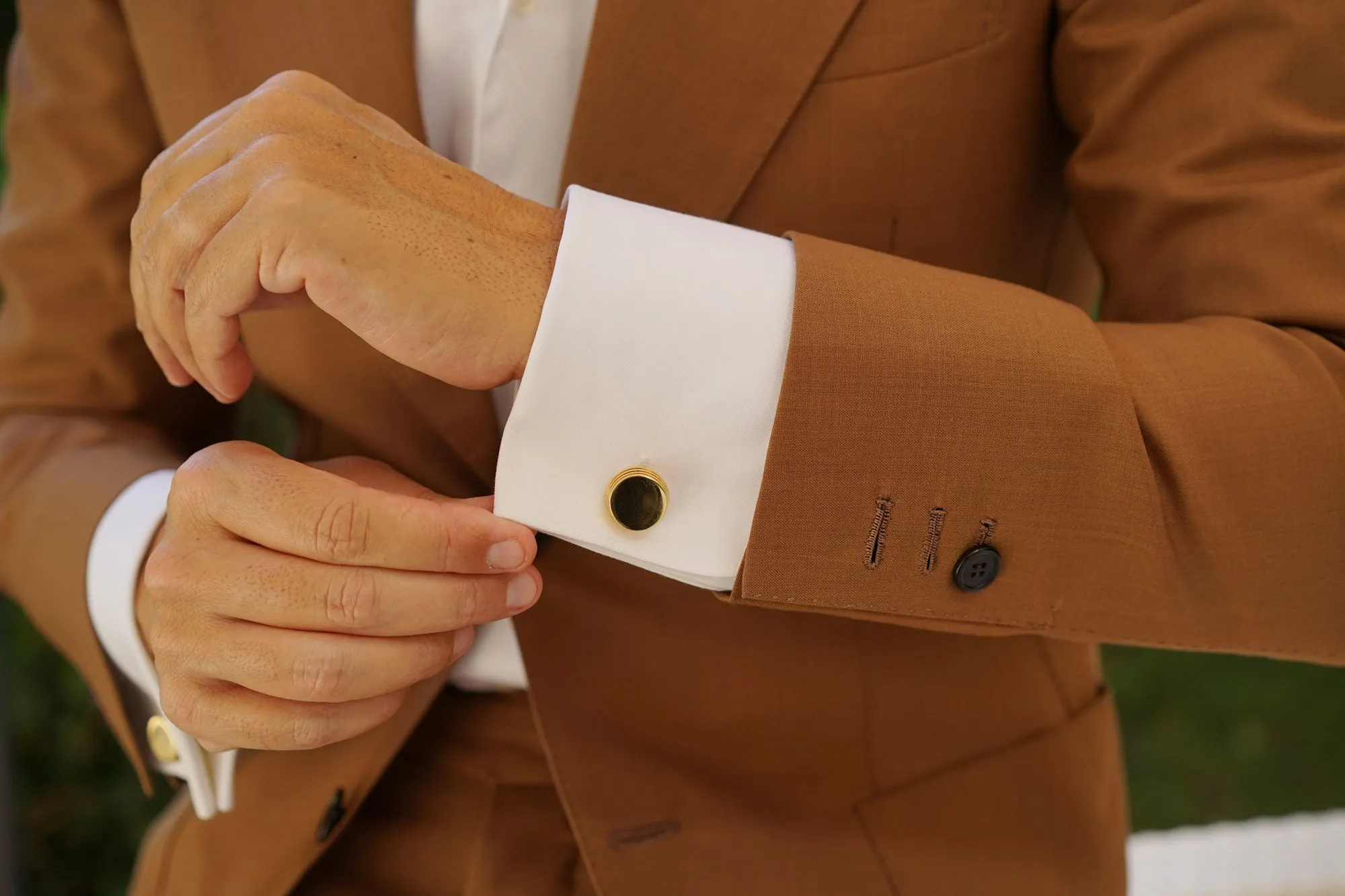 Napoleon Bonaparte Gold Cufflinks