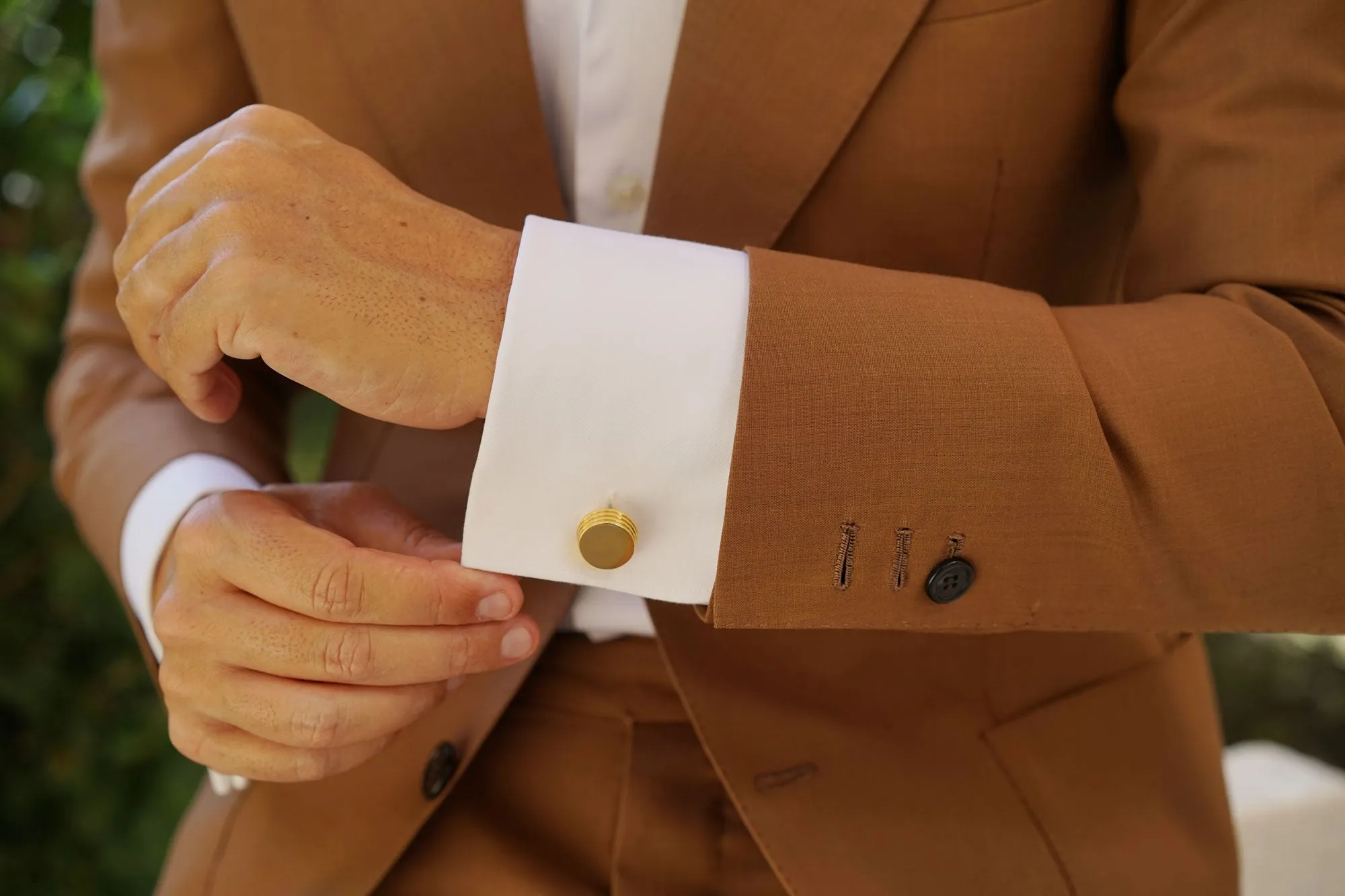 Napoleon Bonaparte Gold Cufflinks