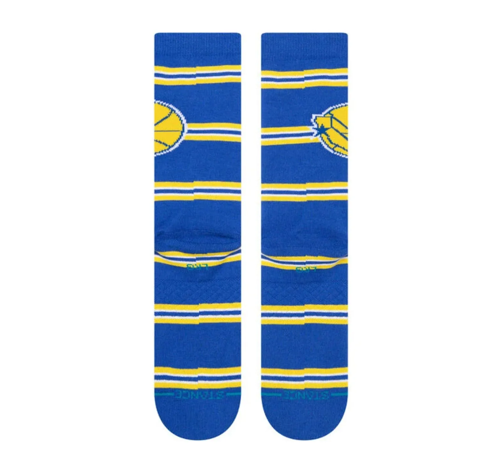 NBA X Stance Classics Collection Warriors Crew Socks