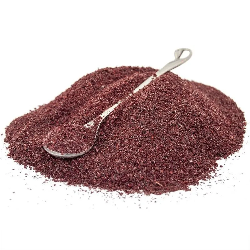 Organic Spice Ground Sumac Sumach Sumaq Herbs Food Flavor Pure Israel Seasoning 100-1900 gr