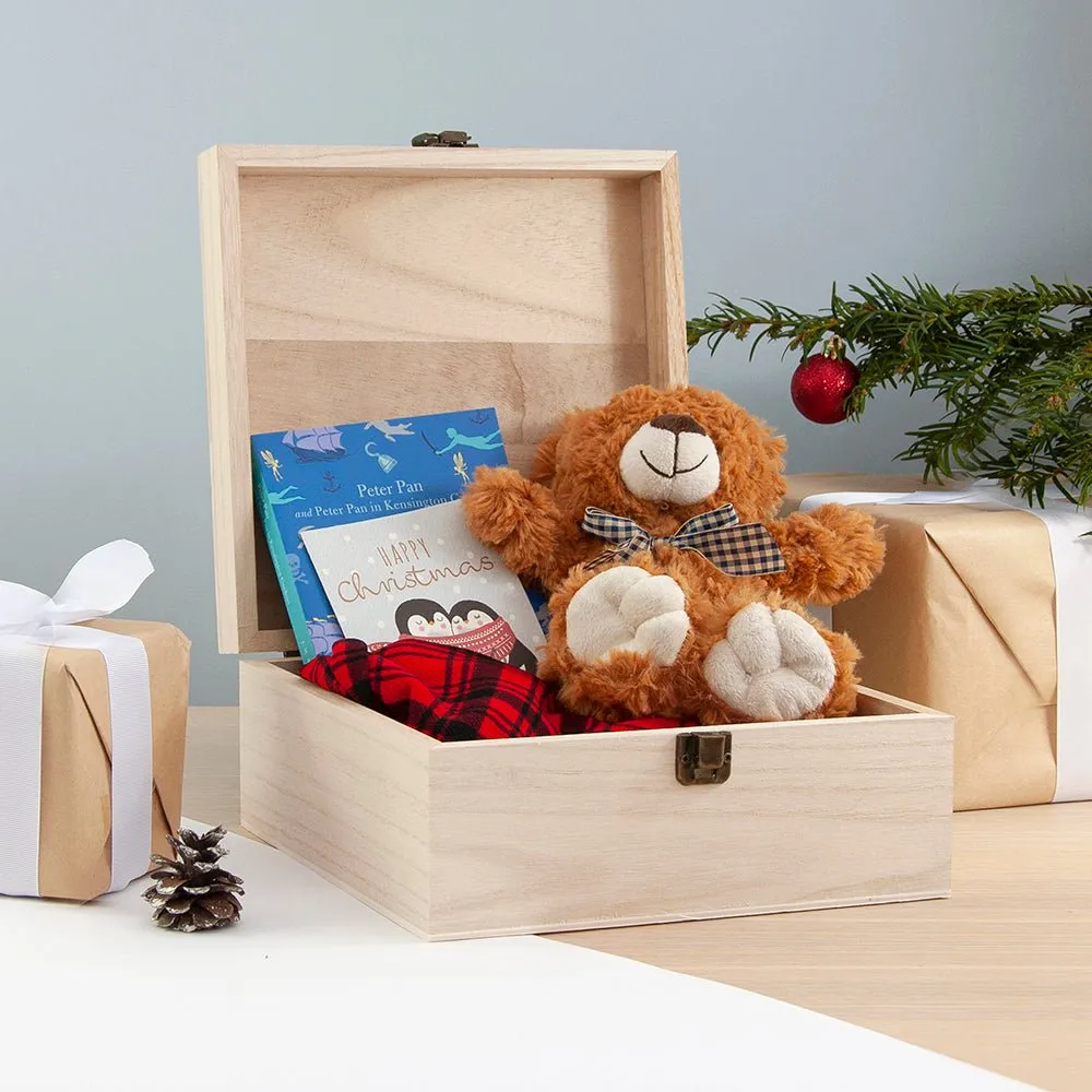 Personalised Scandi Fox Christmas Eve Box