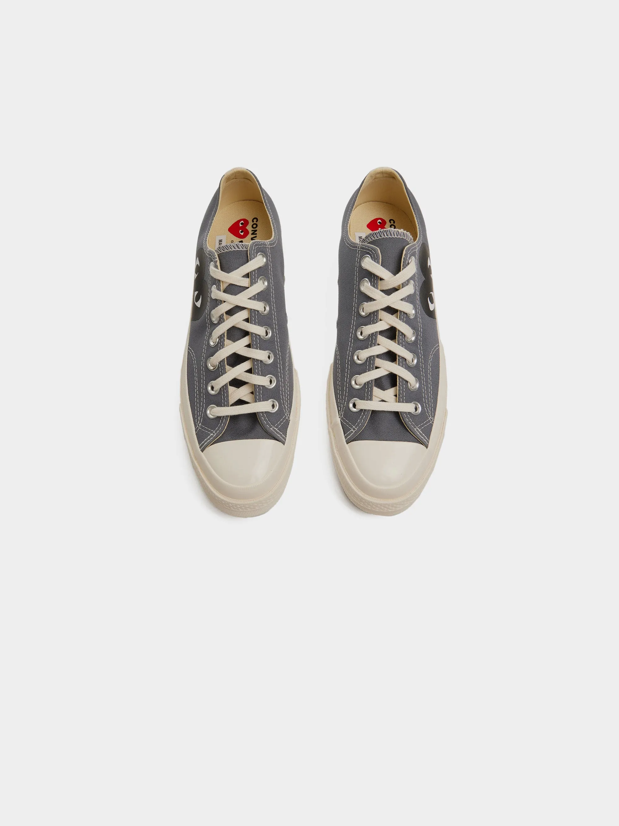 Play Converse Black Heart Chuck Low, Grey