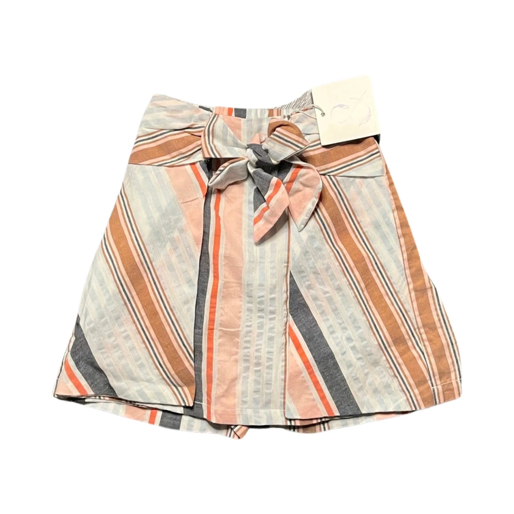 Poppet & Fox Striped Mousehole Skort