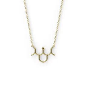 propofol necklace | gold vermeil