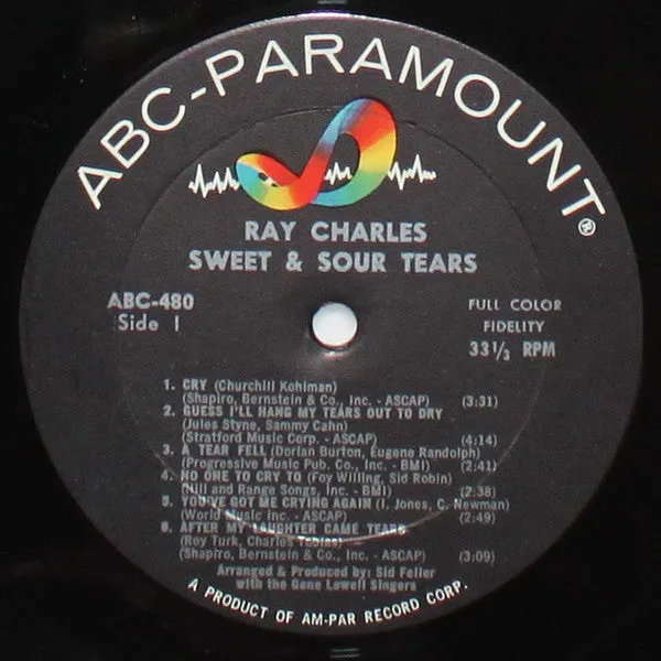 Ray Charles ~ Sweet & Sour Tears