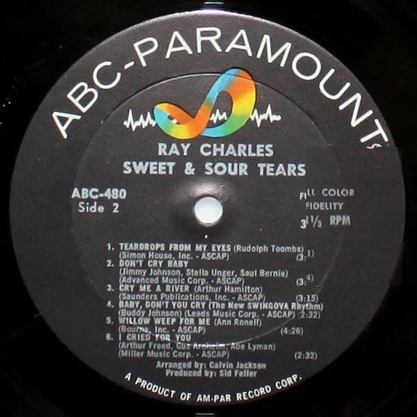 Ray Charles ~ Sweet & Sour Tears