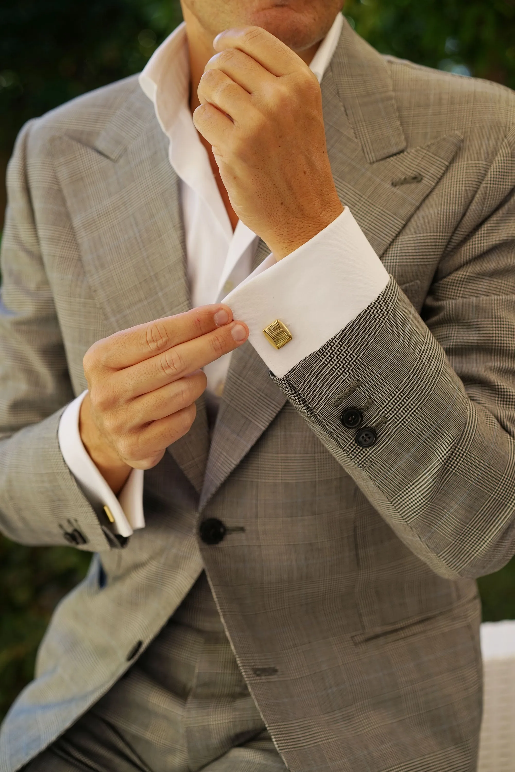 Reagan Gold Cufflinks