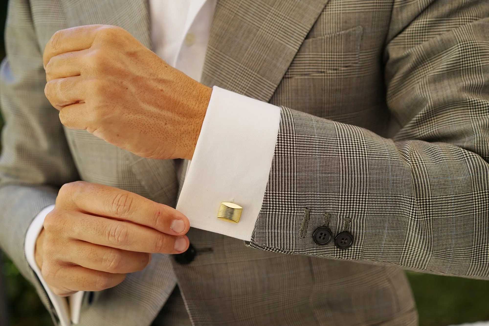 Reagan Gold Cufflinks