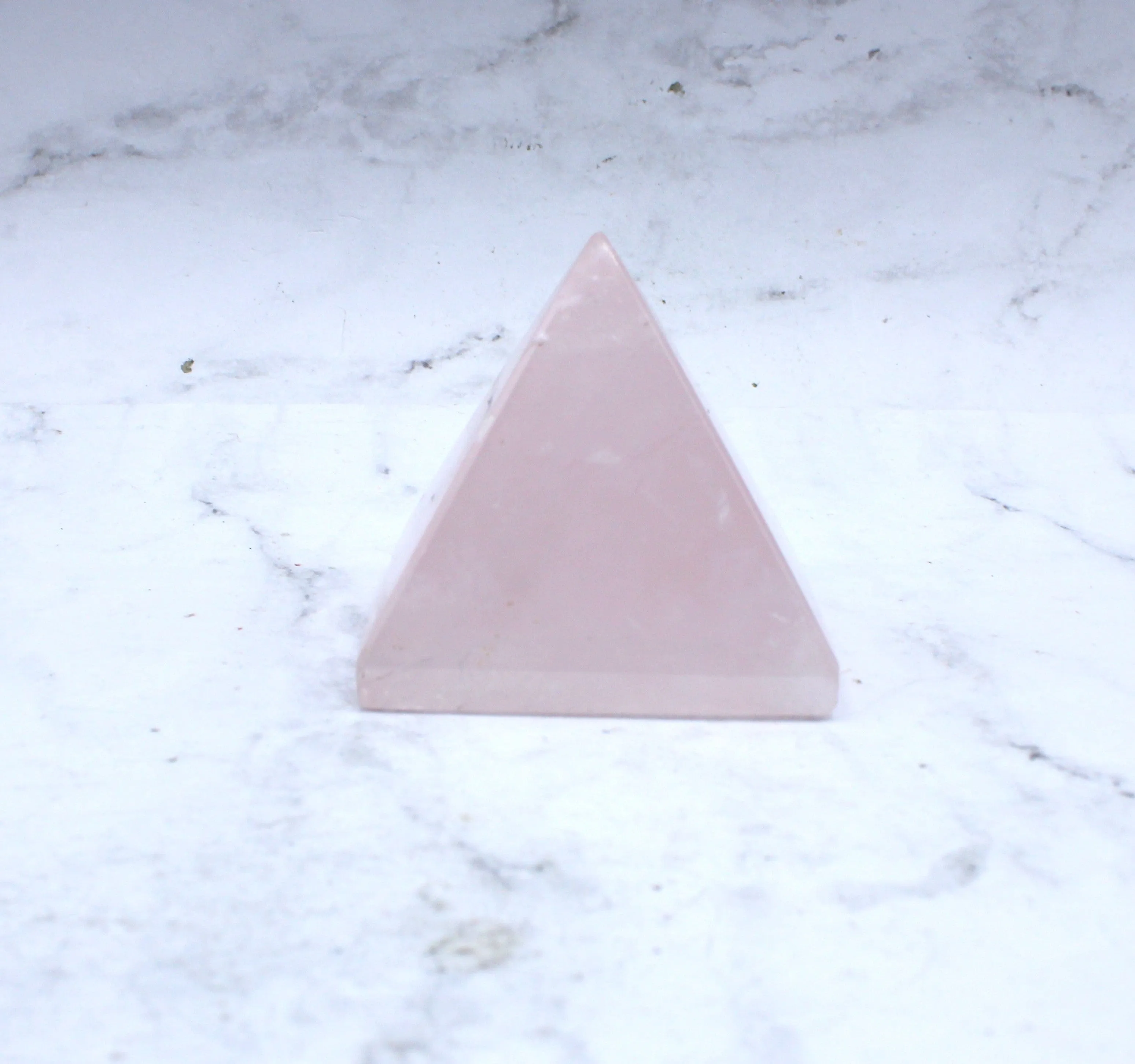 Rose Quartz Pyramid