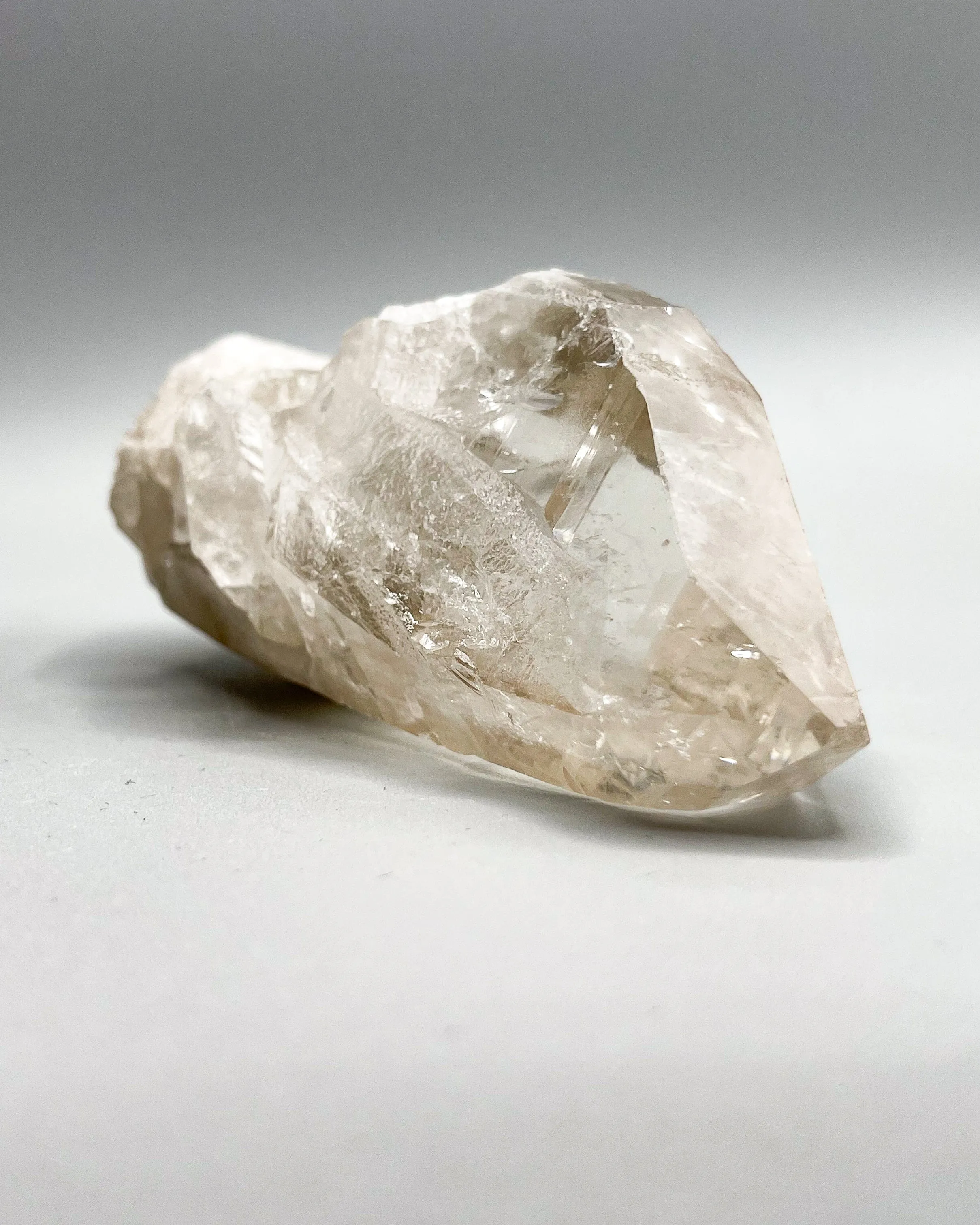 Single Point Lemurian Quartz Specimen