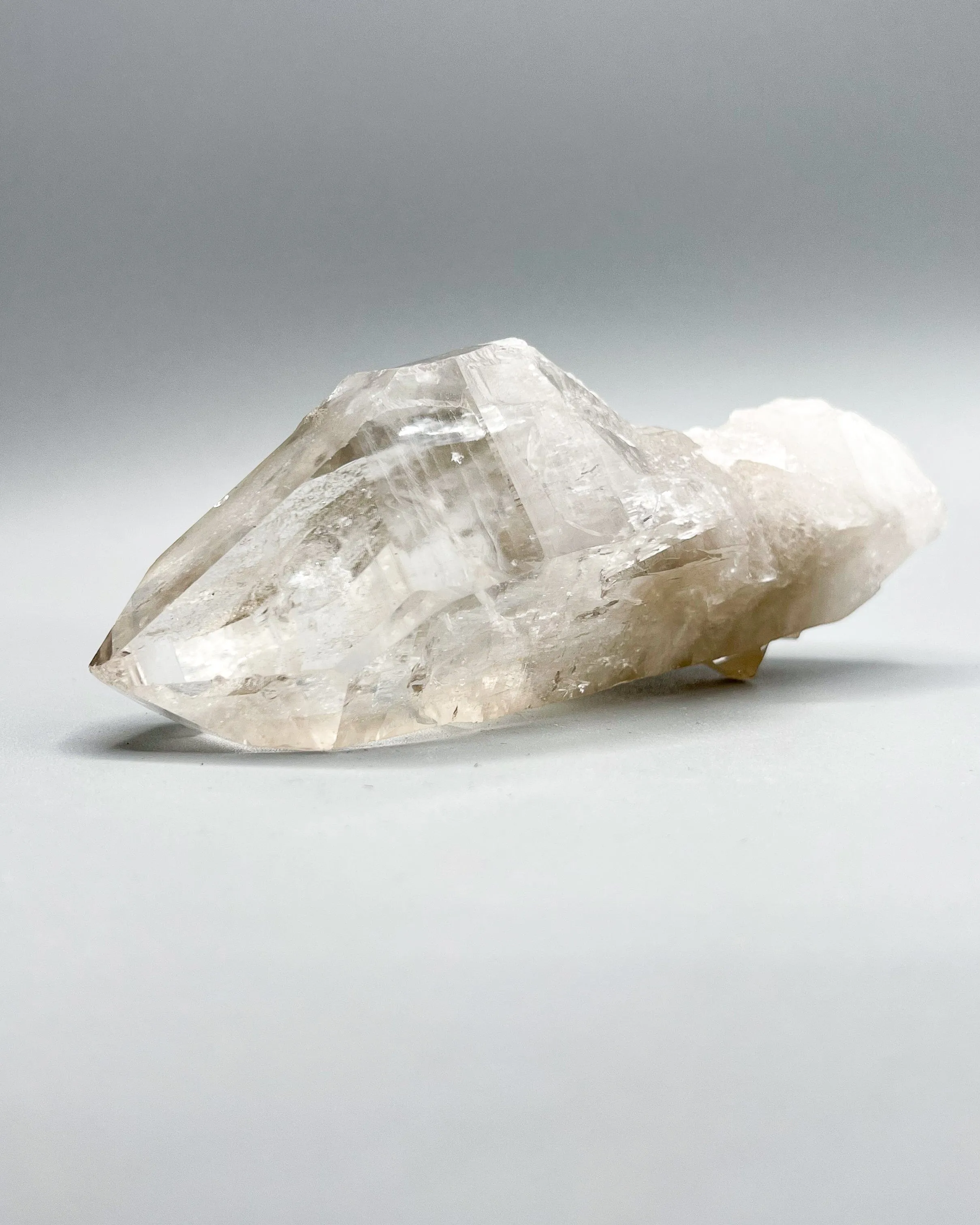 Single Point Lemurian Quartz Specimen