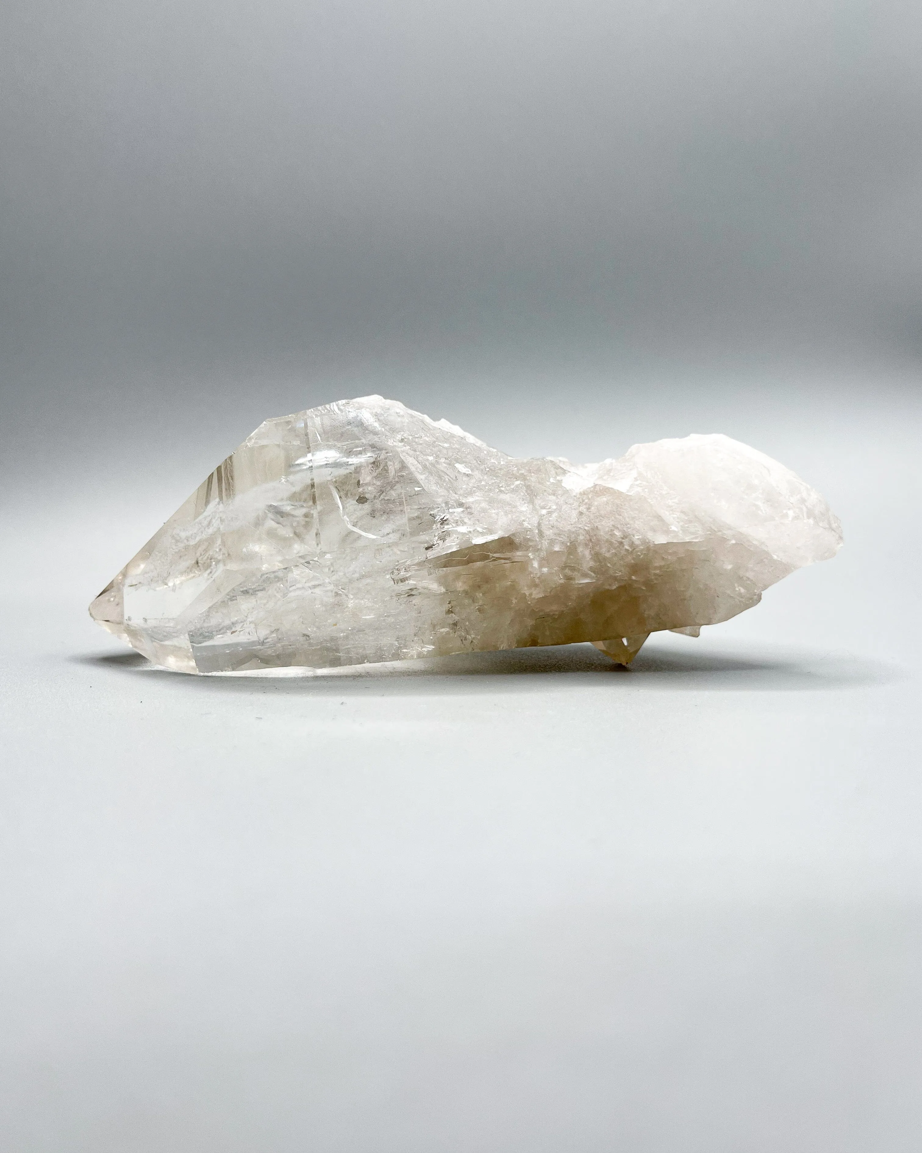 Single Point Lemurian Quartz Specimen