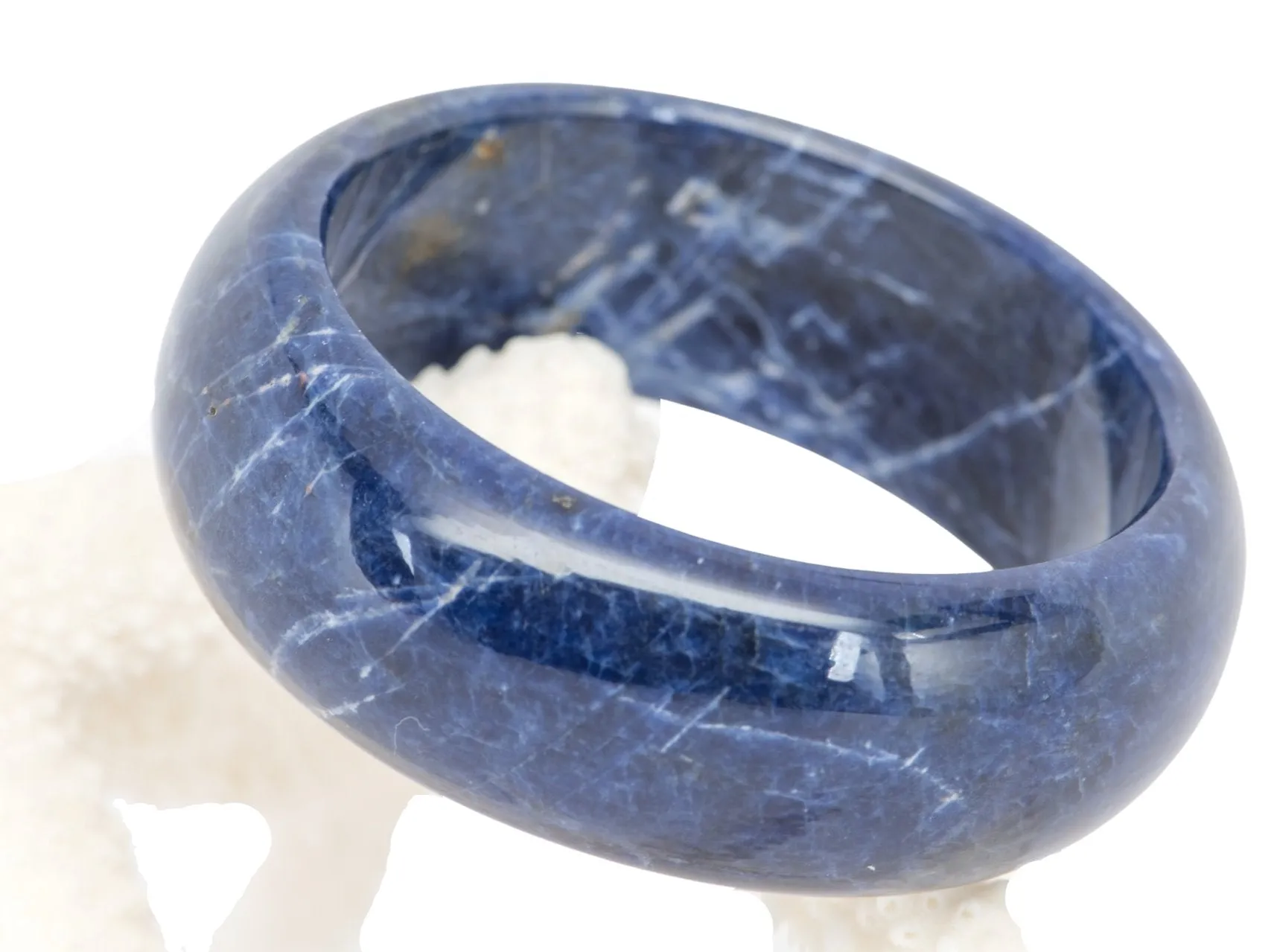 Small Wrist S 53mm Internal Diameter Natural Sodalite Bangle R2020