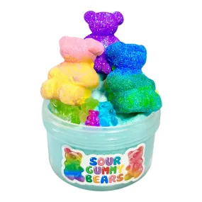 Sour Gummy Bear Slime