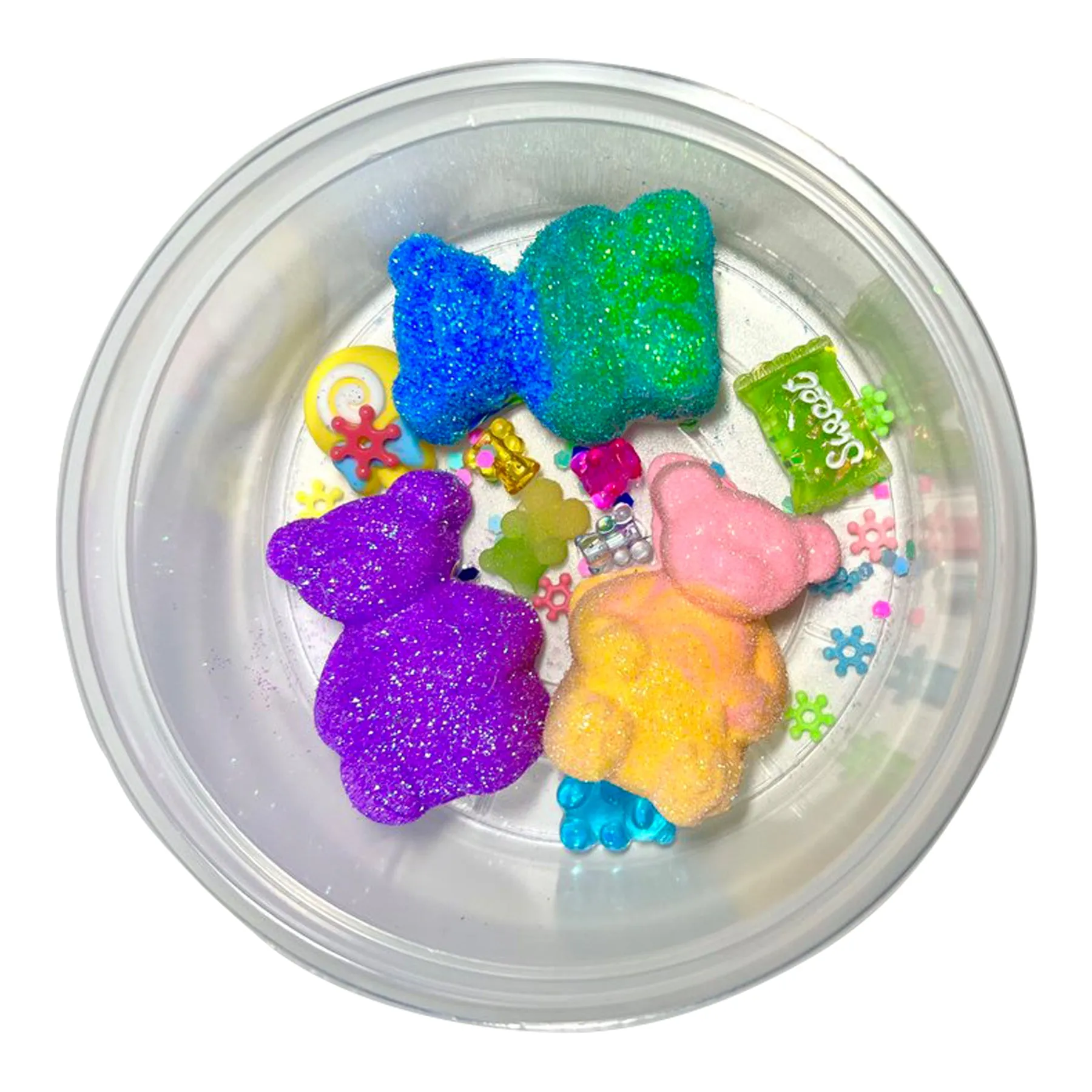 Sour Gummy Bear Slime