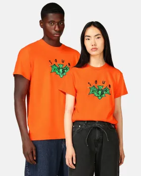 Sour Solution Bat T-Shirt Light orange | Unisex | Junkyard