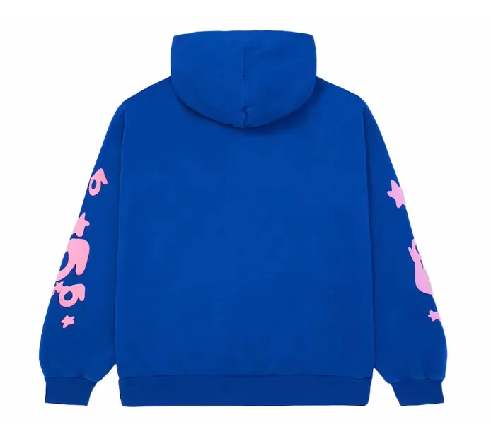 Sp5der Beluga Hoodie Blue