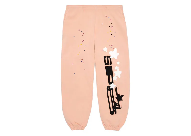 Sp5der Peach Bellini Sweatpants