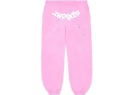 Sp5der Sweatpants Pink