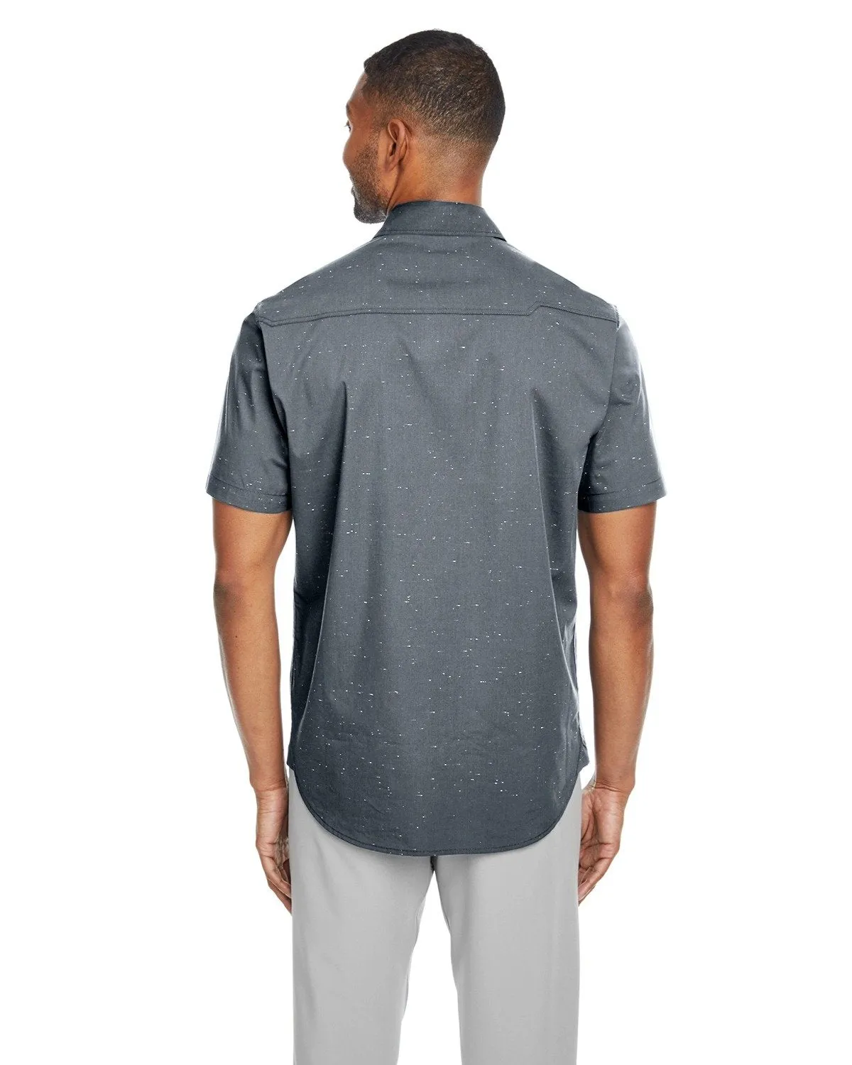 Spyder Men's Stryke Woven Short-Sleeve Shirt S17019 POLAR