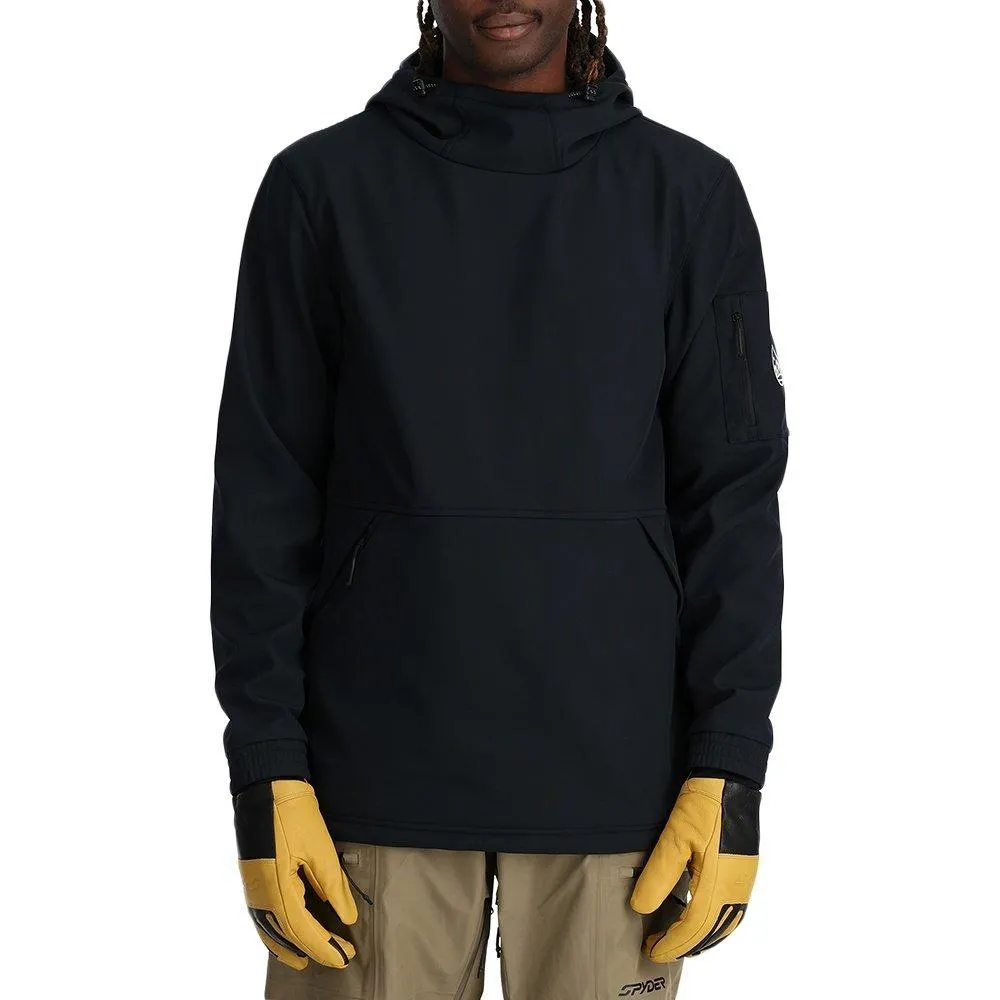 spyder softshell riding hoodie - men's