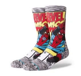 Stance Everyday Crew Men's Socks in Spiderman Comic