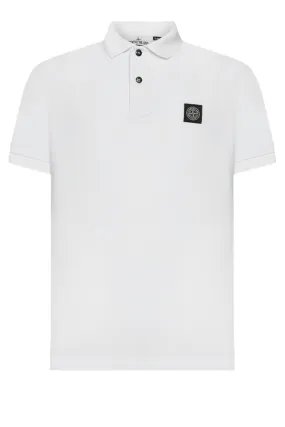 Stone Island Basic Polo White