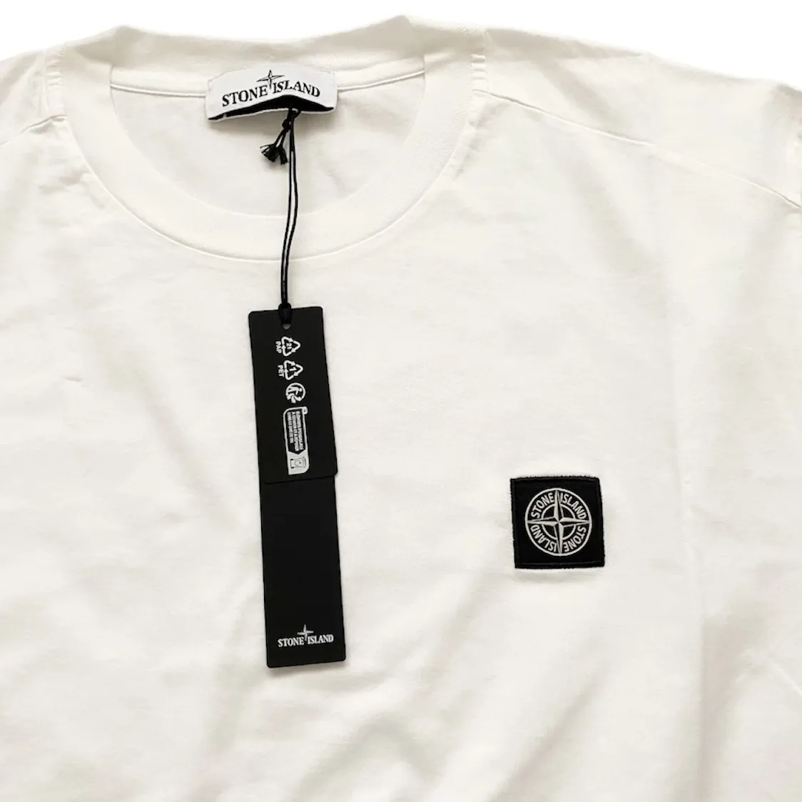 STONE ISLAND  |Crew Neck Unisex Street Style U-Neck Plain Cotton