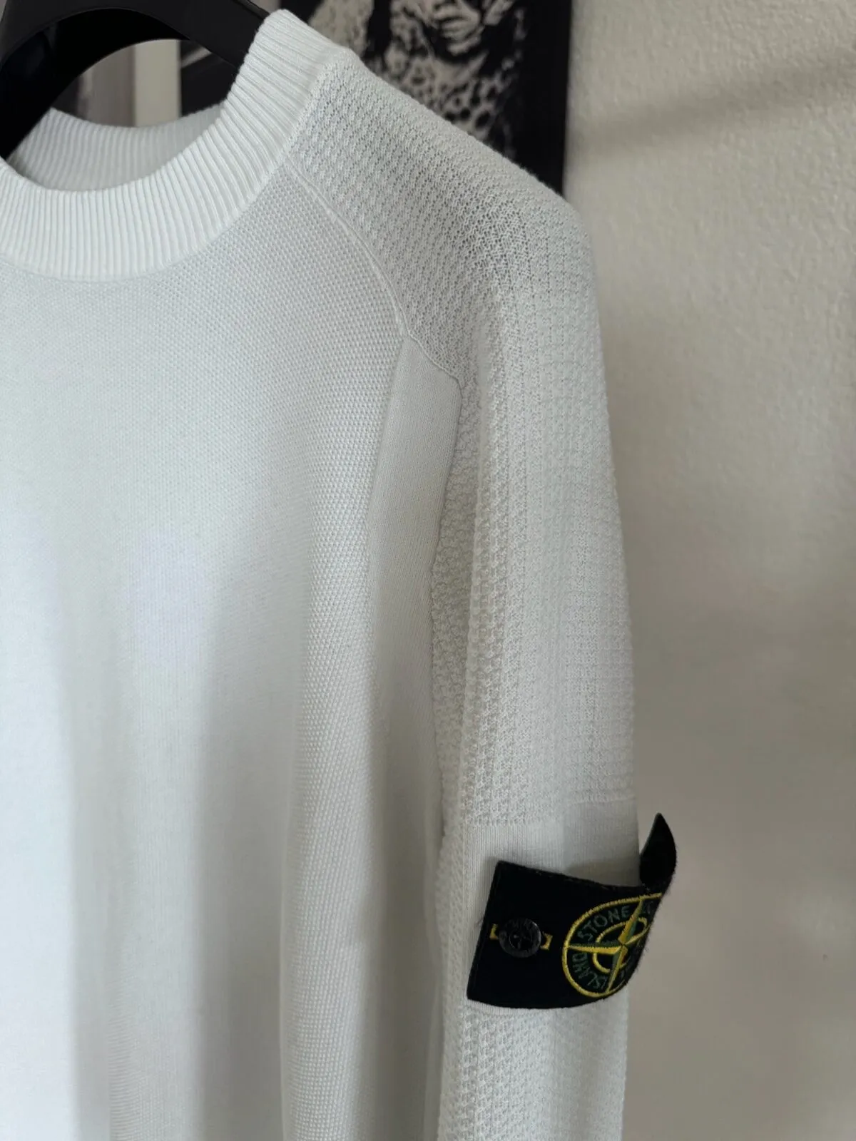 STONE ISLAND KNITTED SWEATSHIRT