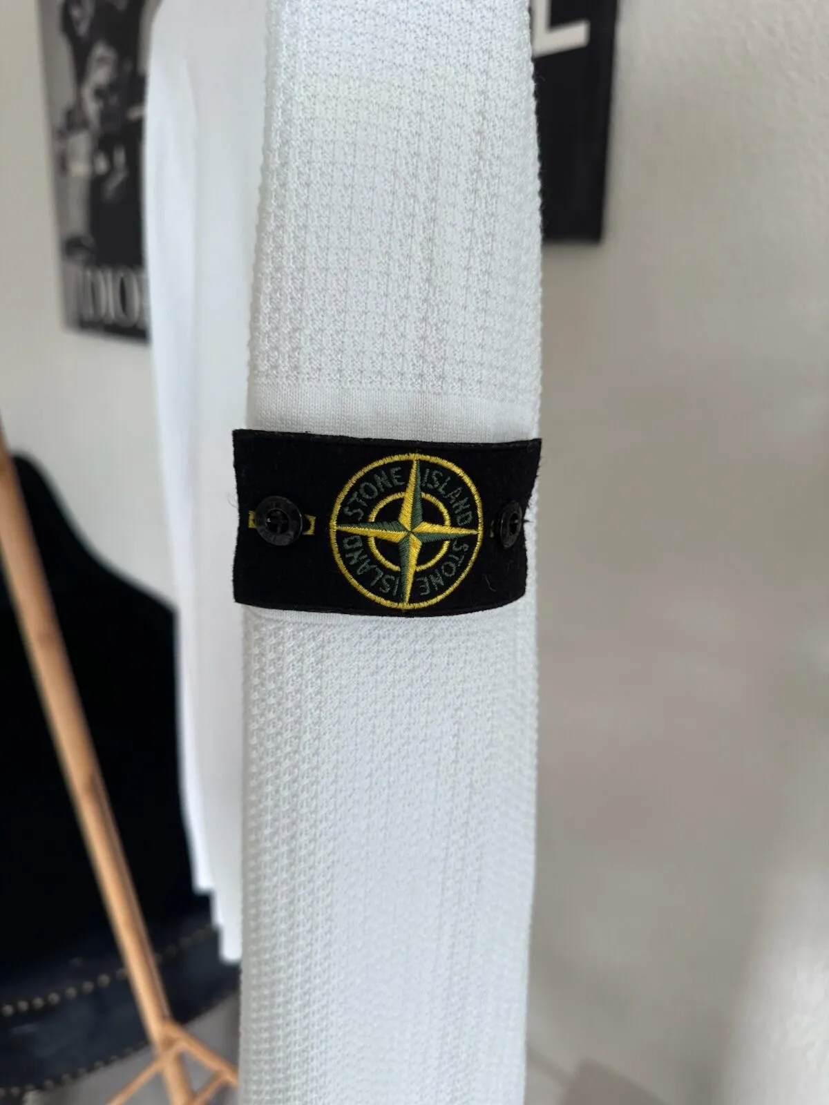 STONE ISLAND KNITTED SWEATSHIRT