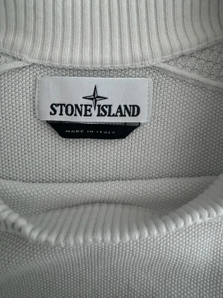 STONE ISLAND KNITTED SWEATSHIRT