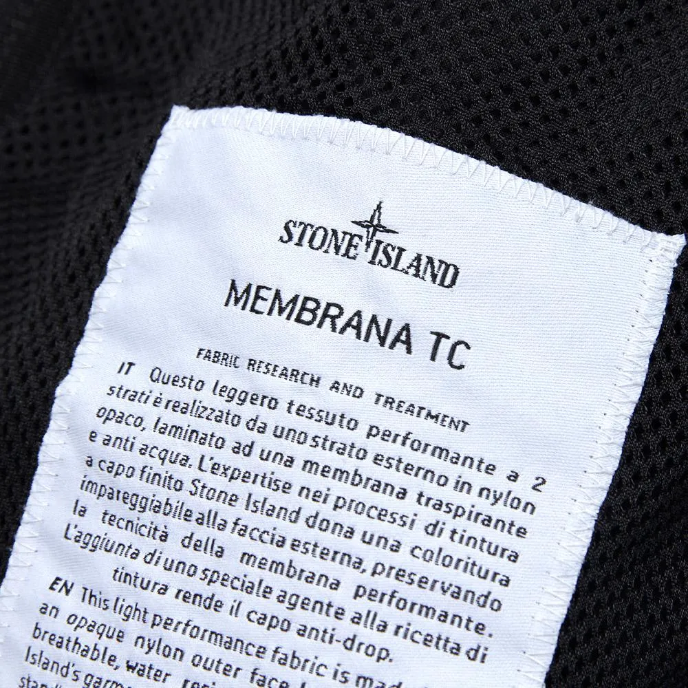 Stone Island Membrana Hooded JacketBlack