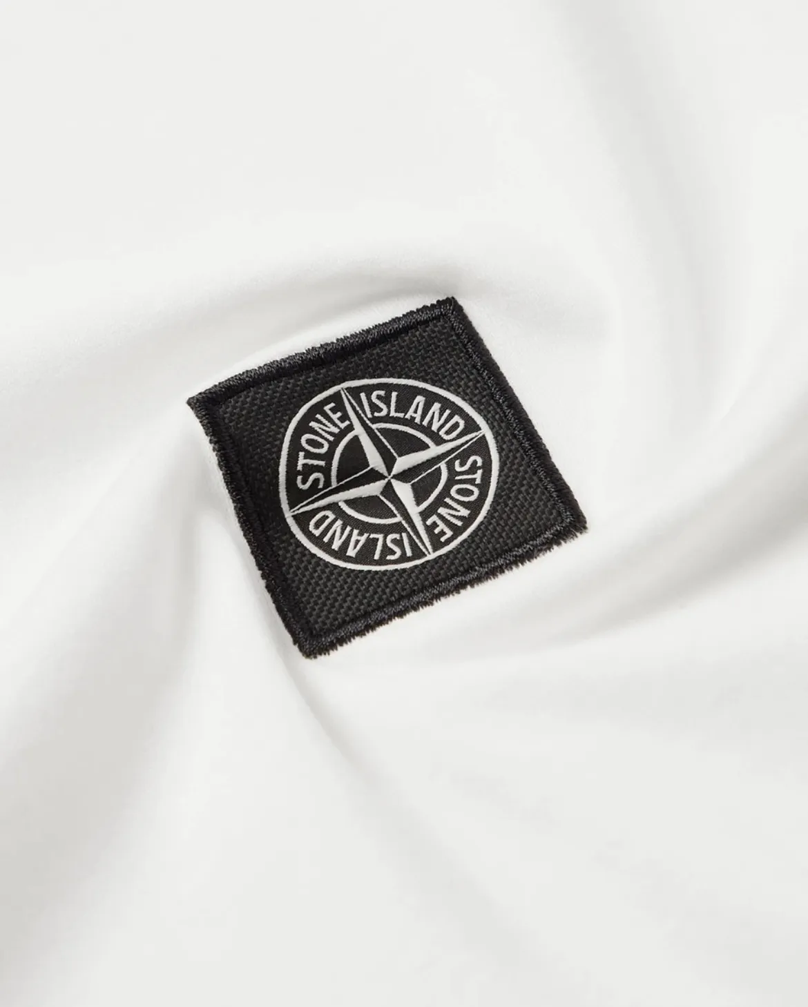 STONE ISLAND  |Plain Cotton Logo T-Shirts