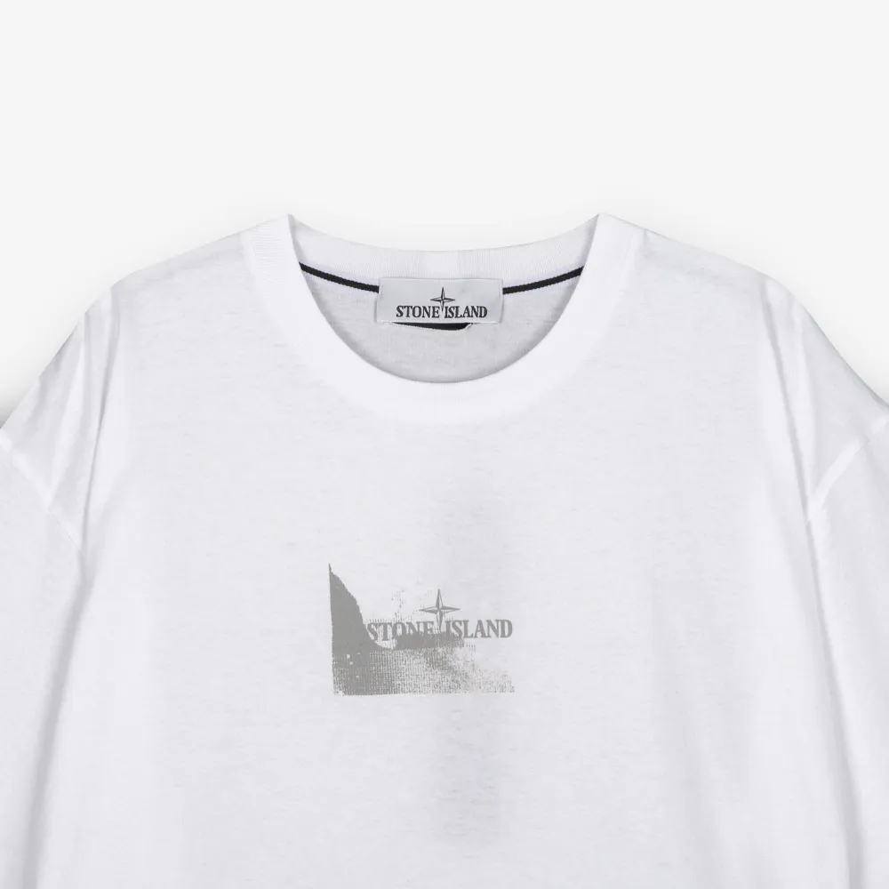 STONE ISLAND  |Street Style Cotton Short Sleeves Logo T-Shirts