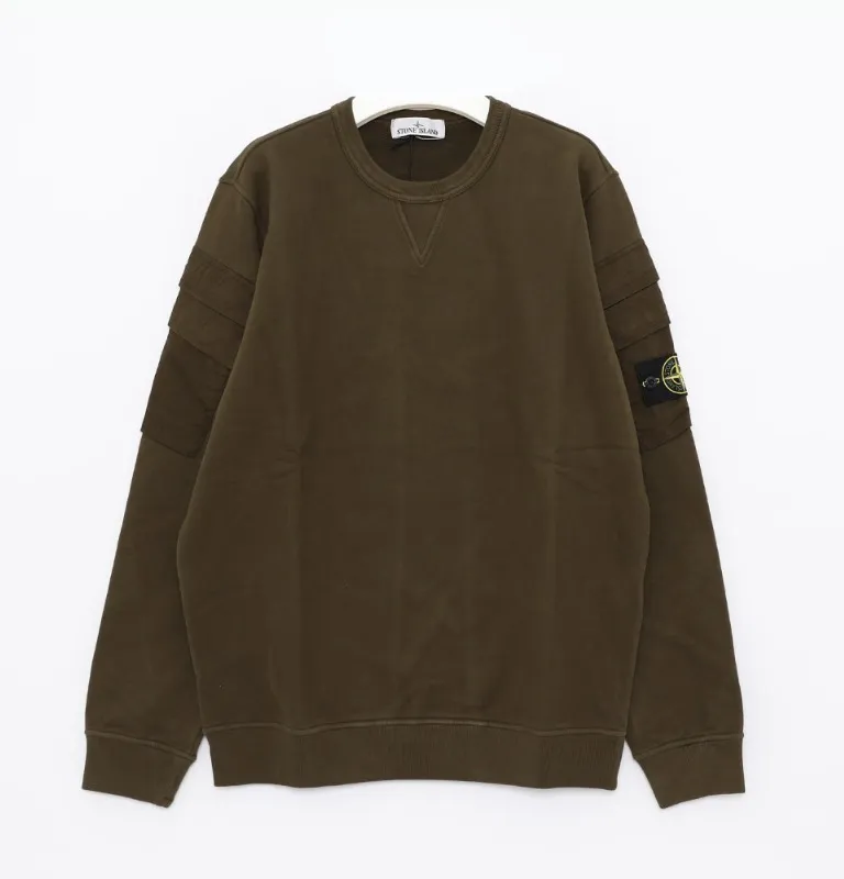 STONE ISLAND  |Street Style Logo Sweatshirts