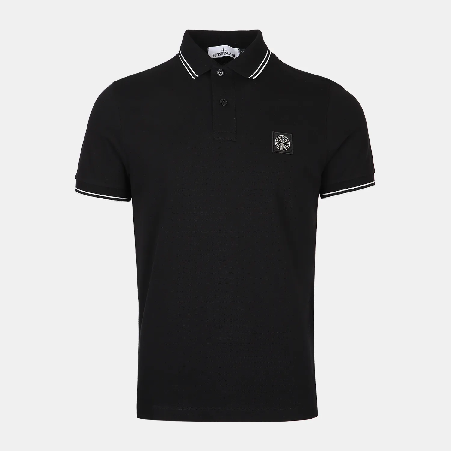 STONE ISLAND  |Street Style Plain Cotton Short Sleeves Logo Polos