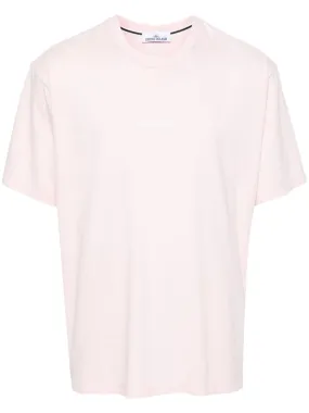 Stone Island - T Shirt rose 2RC89 'SCRATCHED PAINT ONE' PRINT