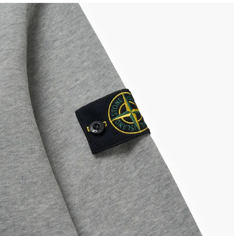 STONE ISLAND  |Unisex Street Style Long Sleeves Logo Sweatshirts