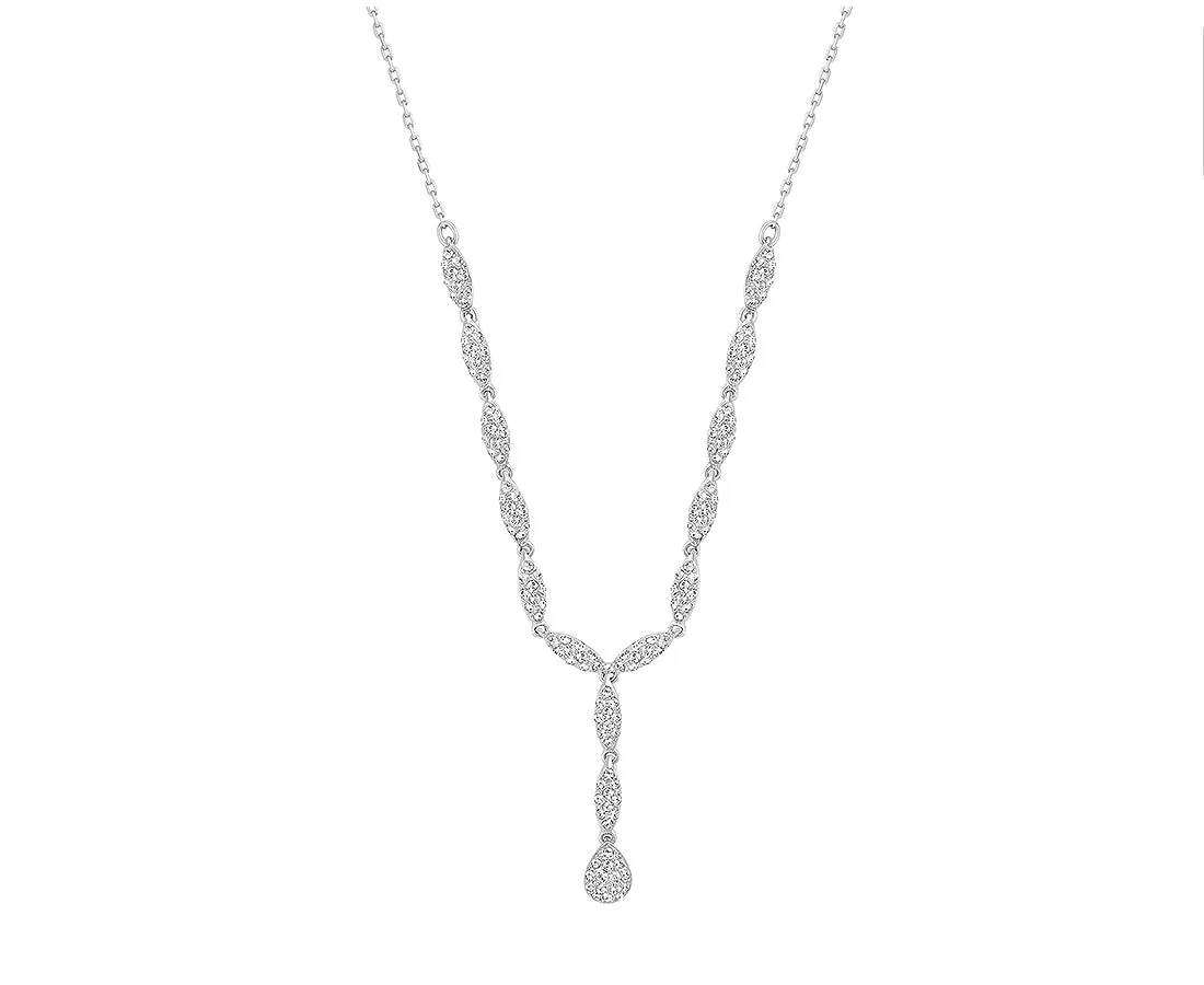 Swarovski Clear Crystal EMMA NECKLACE Medium #5166281