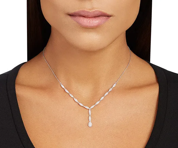 Swarovski Clear Crystal EMMA NECKLACE Medium #5166281