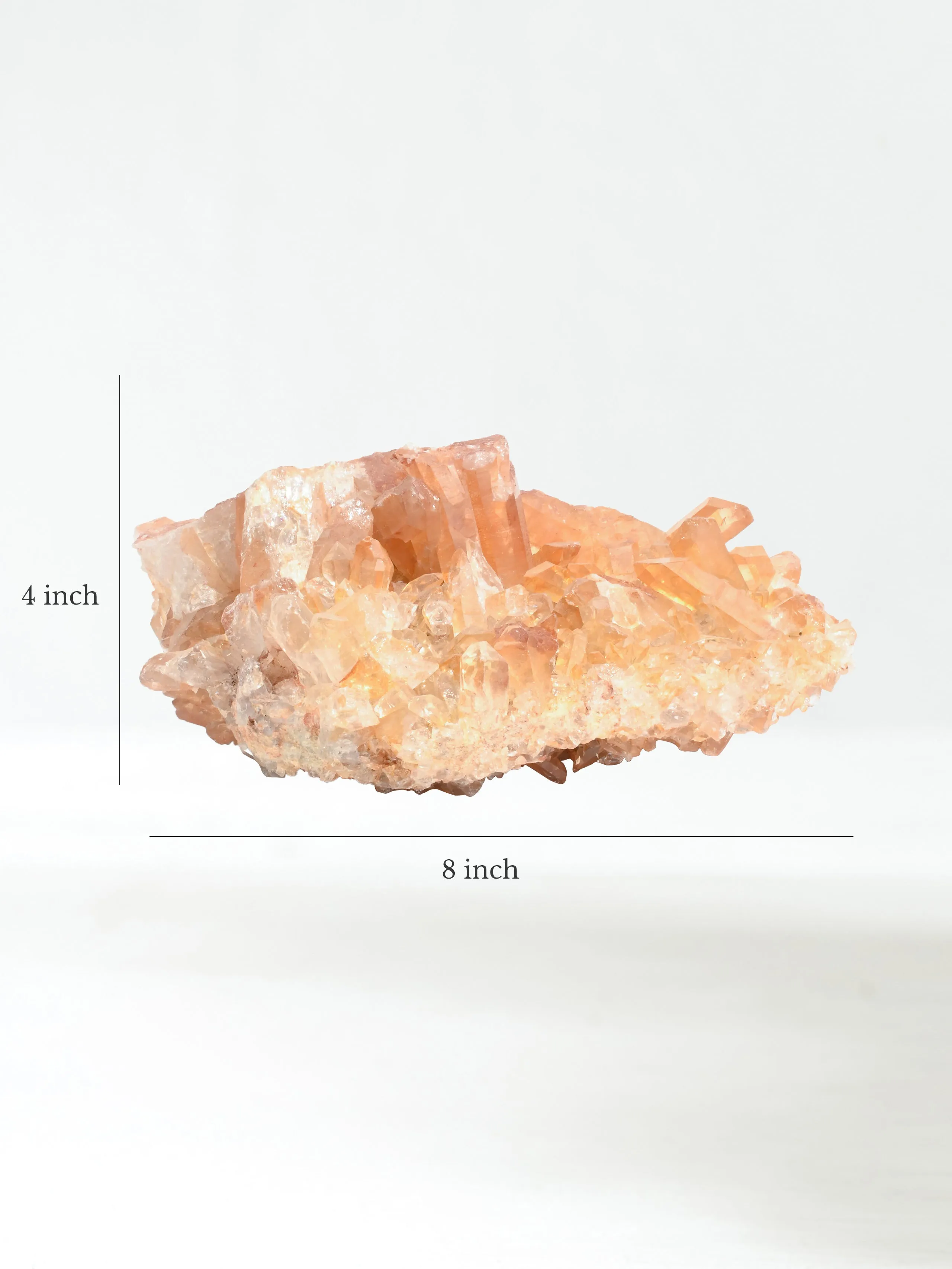 Tangerine Quartz Cluster