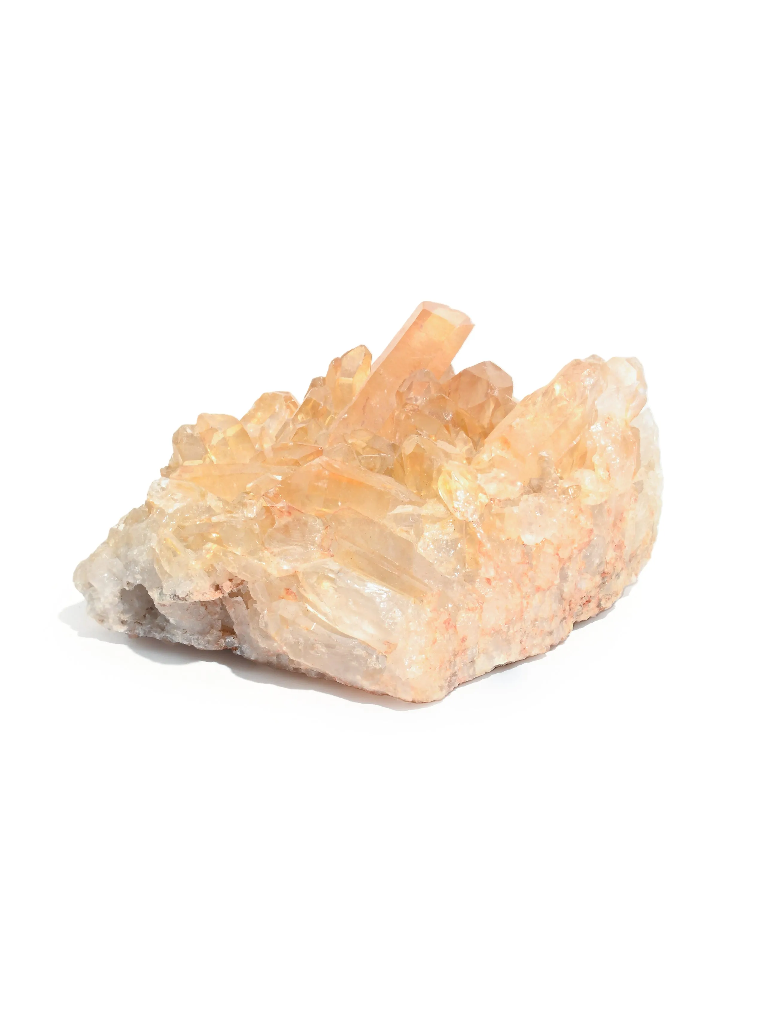 Tangerine Quartz Cluster